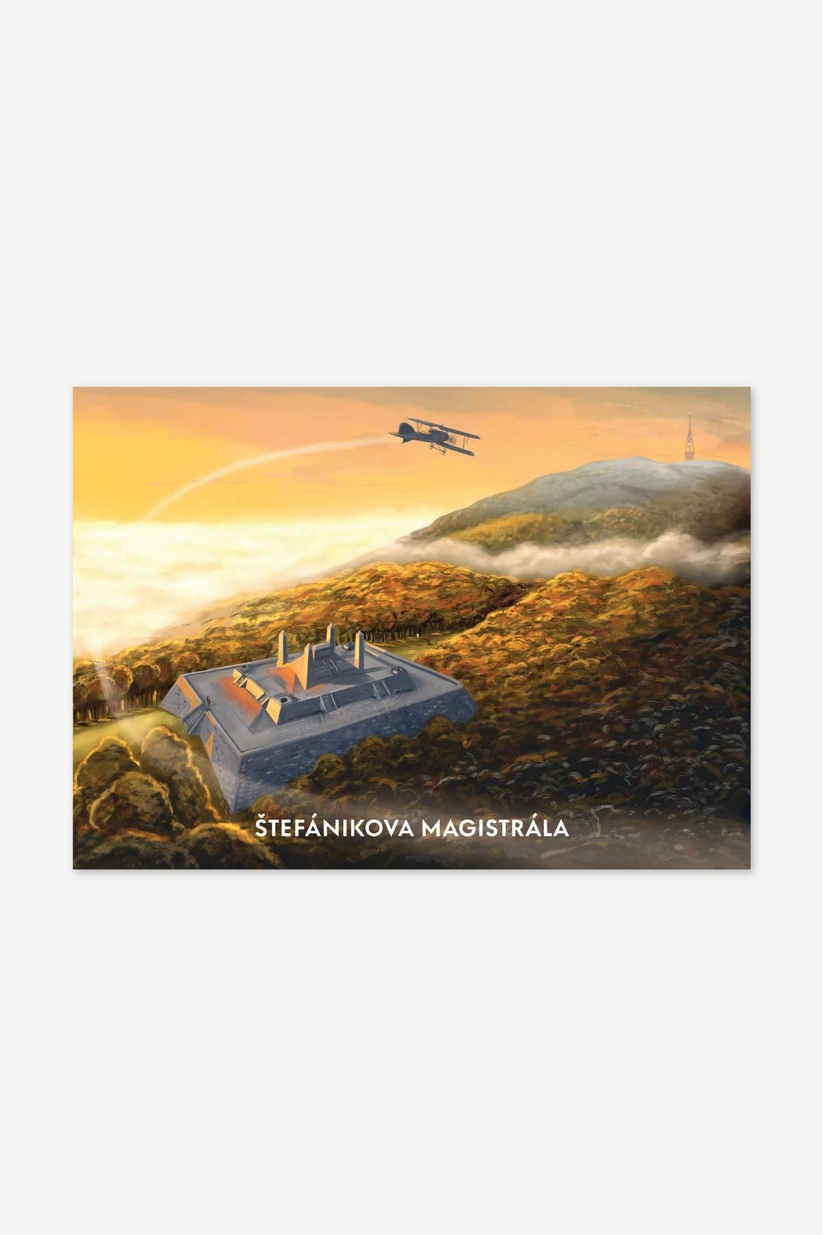 Štefánikova magistrála – Grafika (Frenky Hříbal a Milan Pleva) – poustr