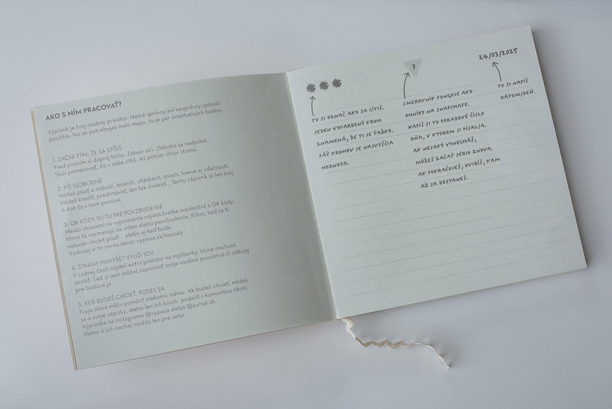 Yellow notebook of branding