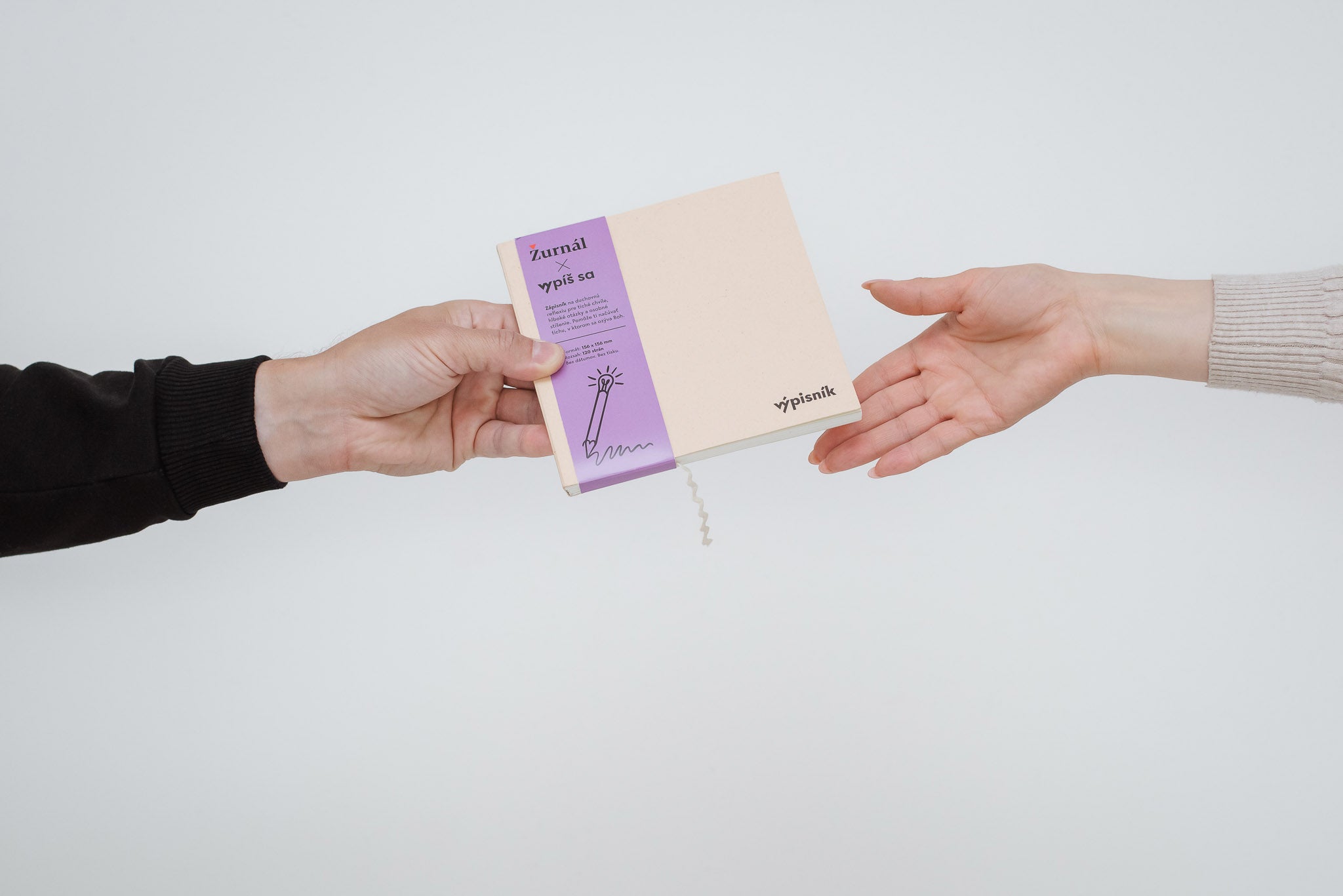 Yellow notebook of branding