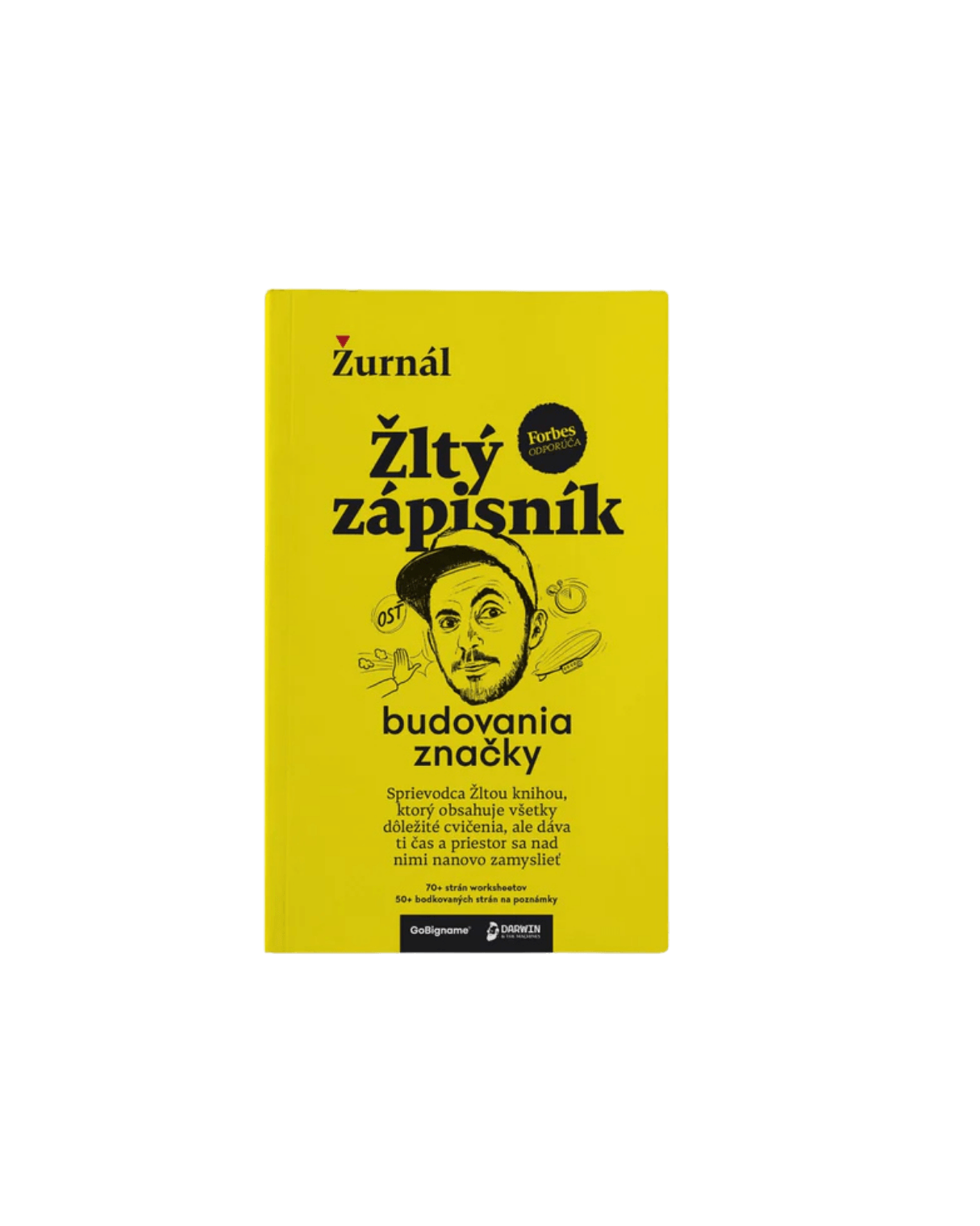 Yellow notebook of branding