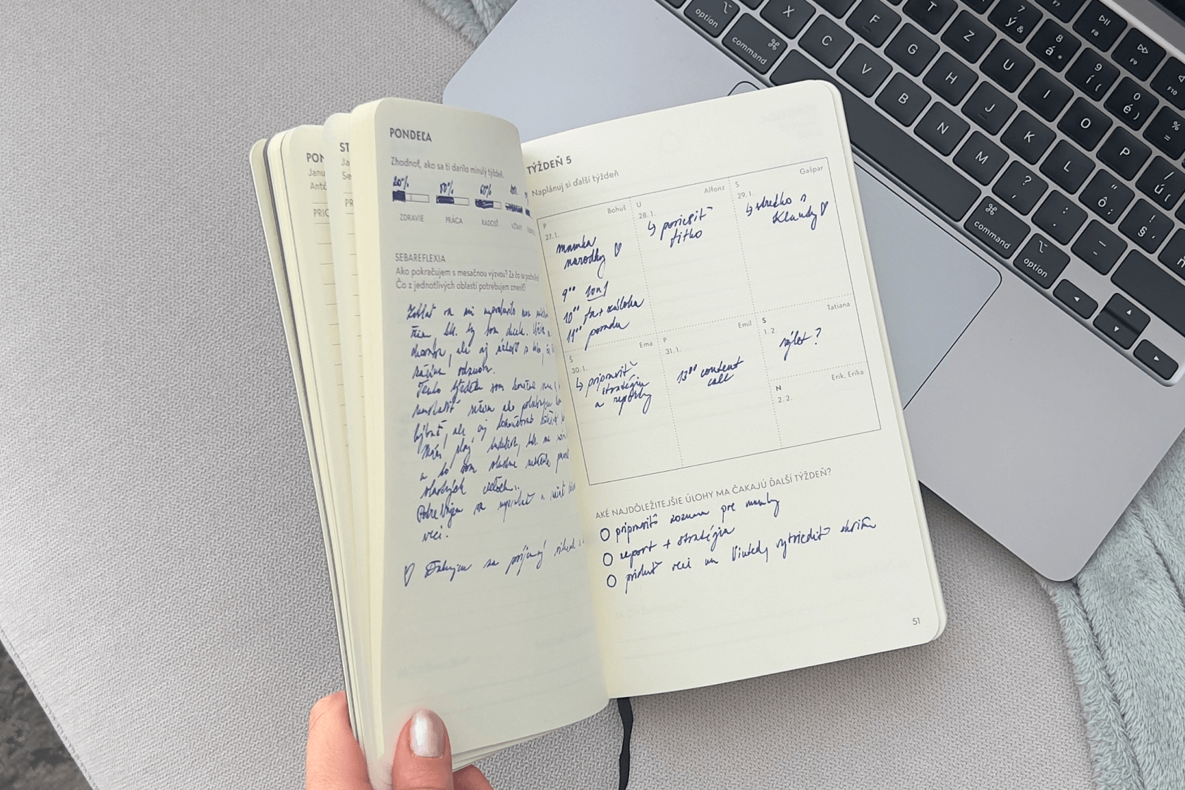 Half-yearly diary 25/2