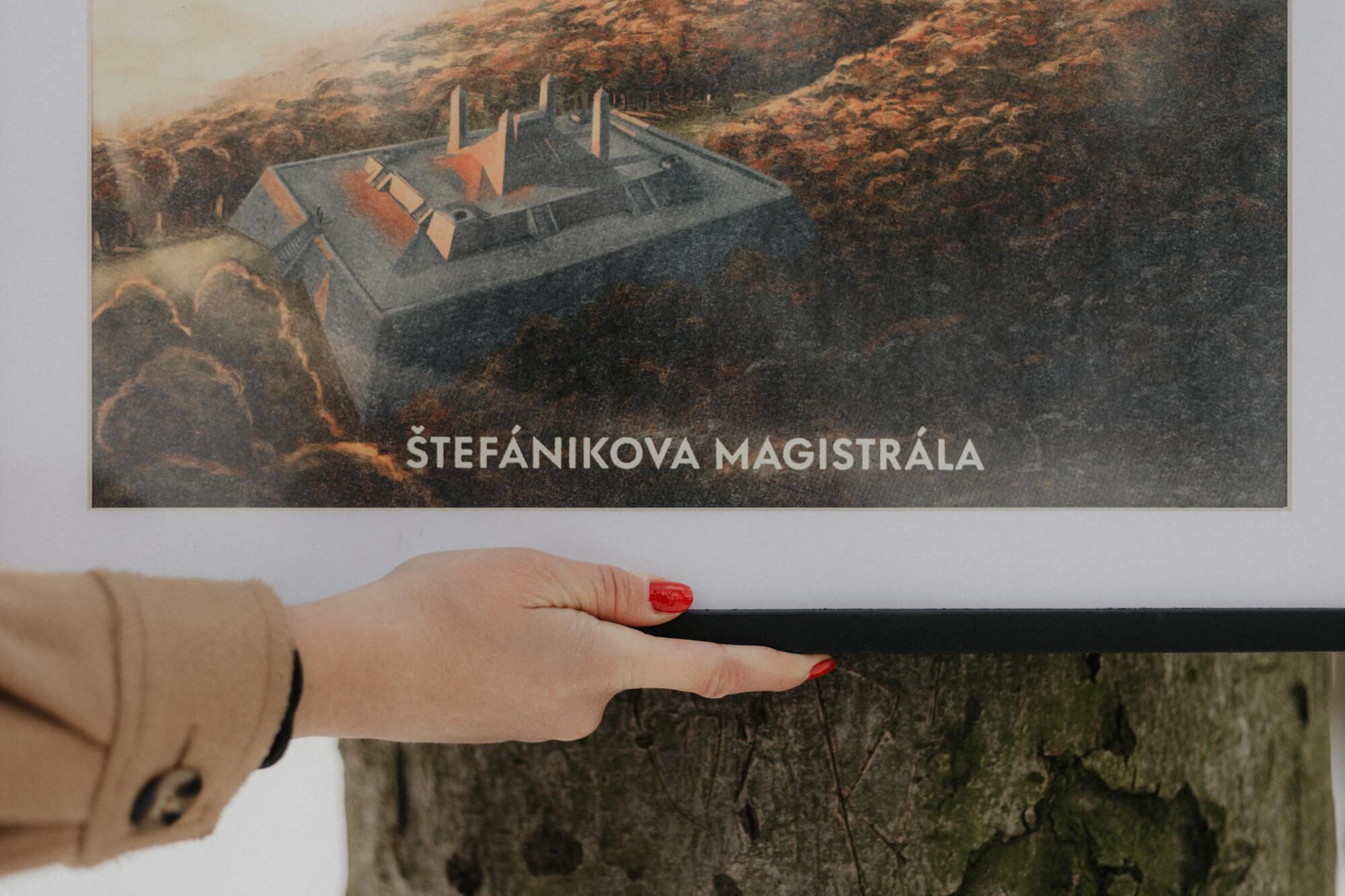 008: Štefánik's highway – Graphics (Frenky Hříbal and Milan Pleva)