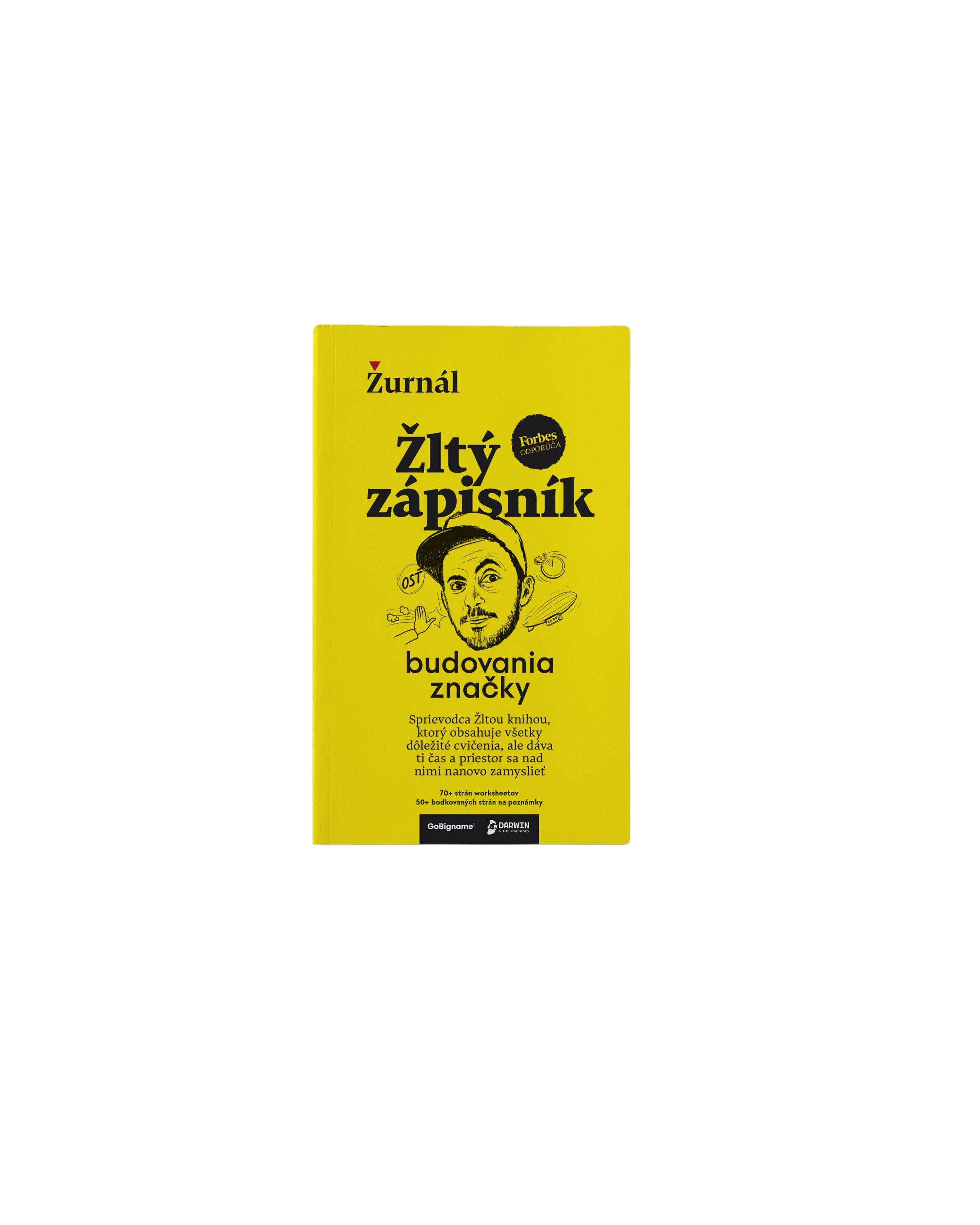 Yellow notebook of branding