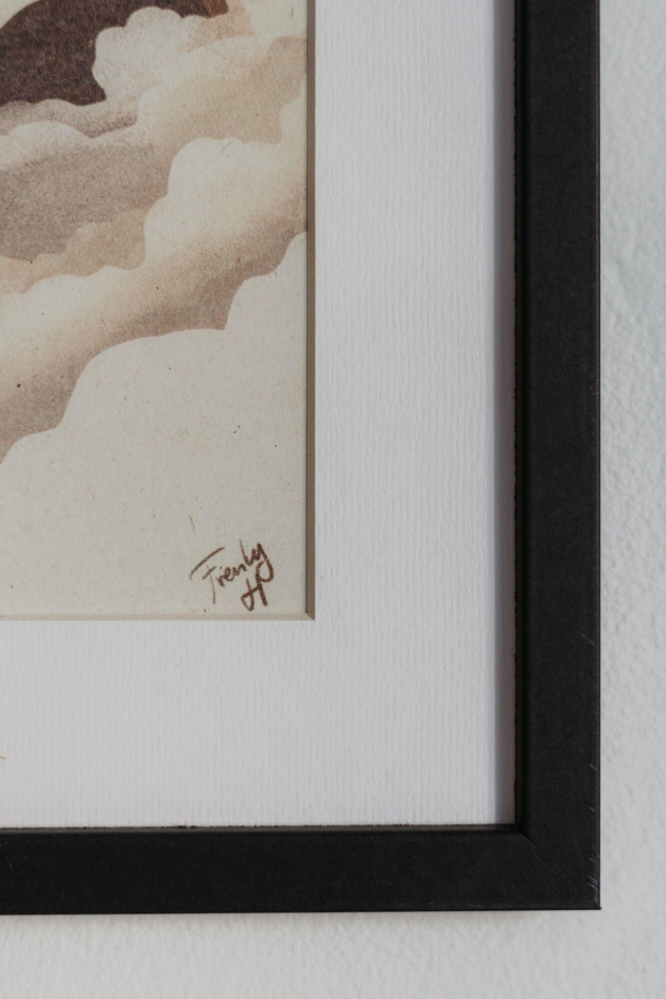 Poustr: Gerlachovský štít, Vysoké Tatry, SNP, Frenky Hříbal, LiLisunov Li-2, poctivý slovenský plagát, Československo, limitovaná kolekcia