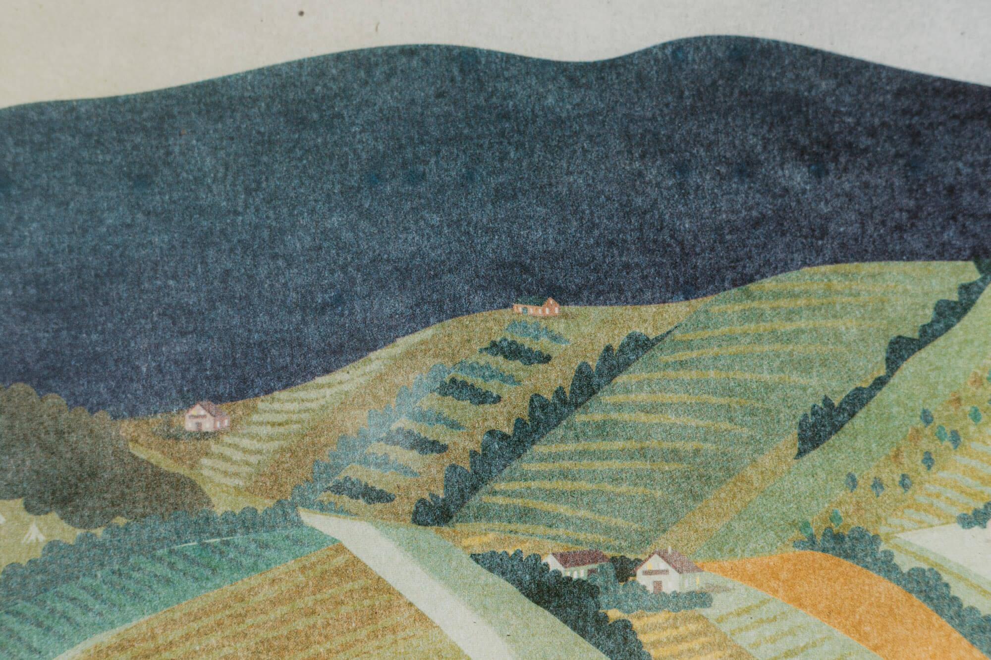 Poustr: Poľana, poctivý slovenský plagát, Hriňová, Detva, lazy, slovenská sopka