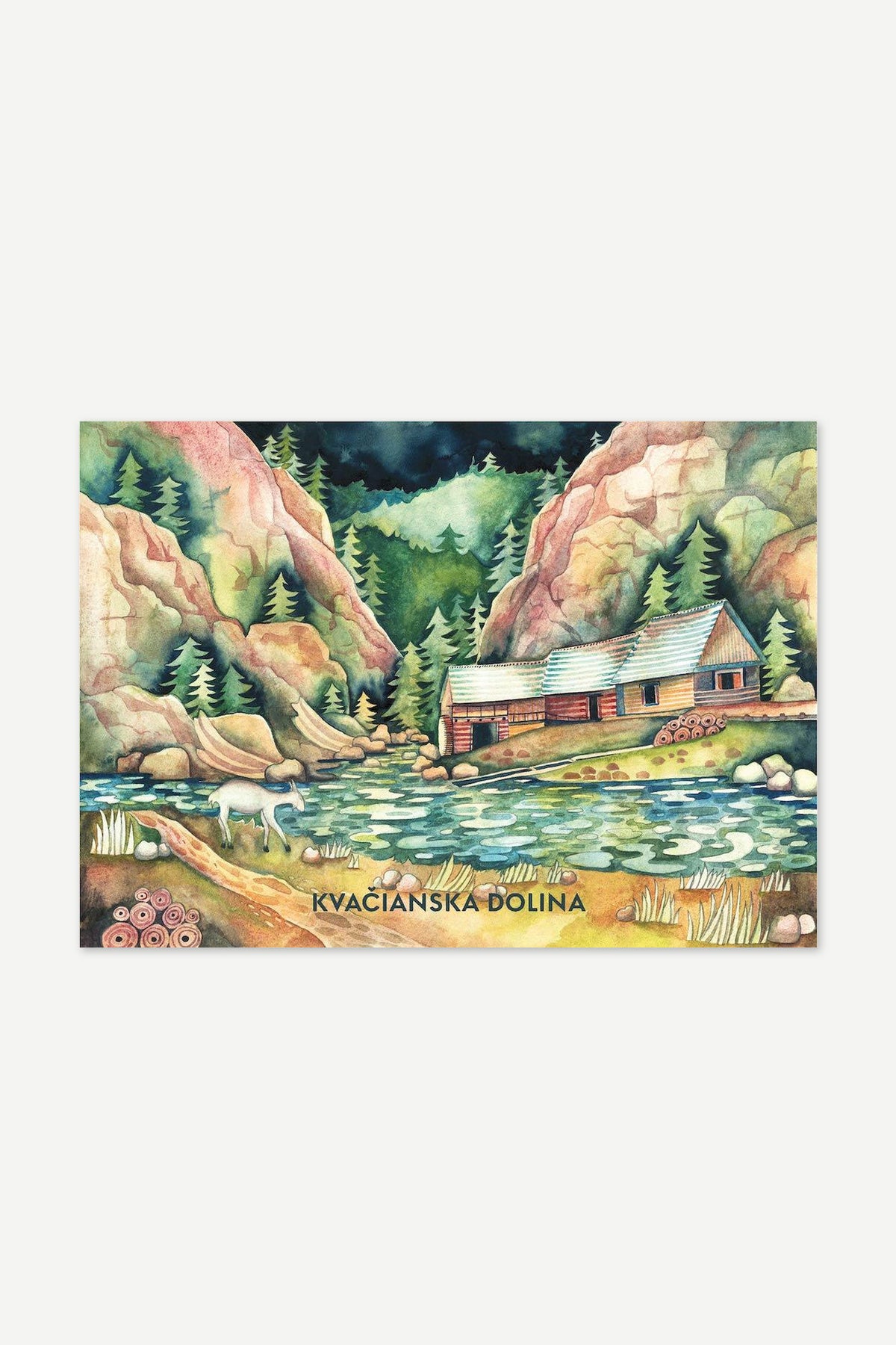 Kvačianska dolina - Jana Krištofík Lepejová – poustr