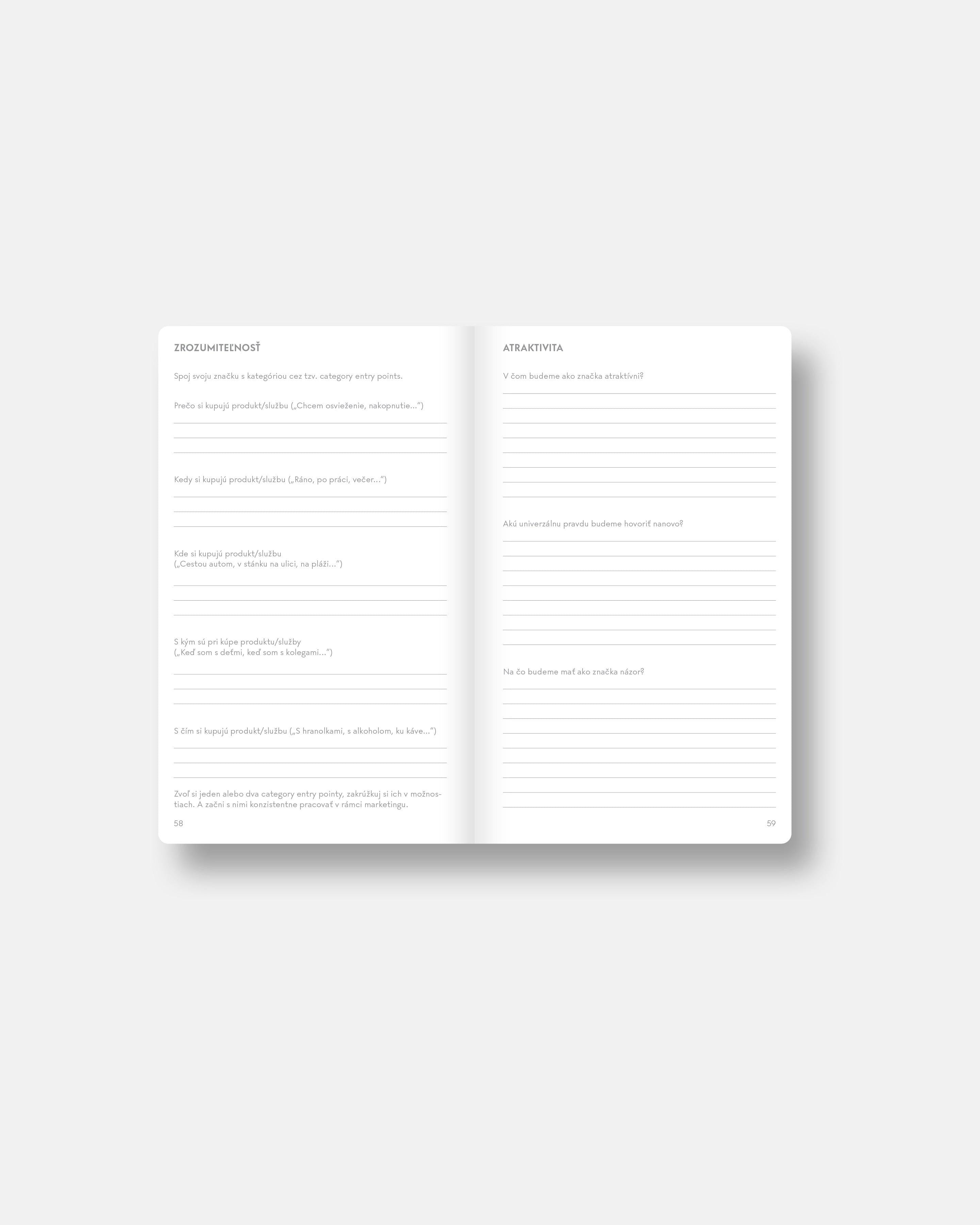 Yellow notebook of branding