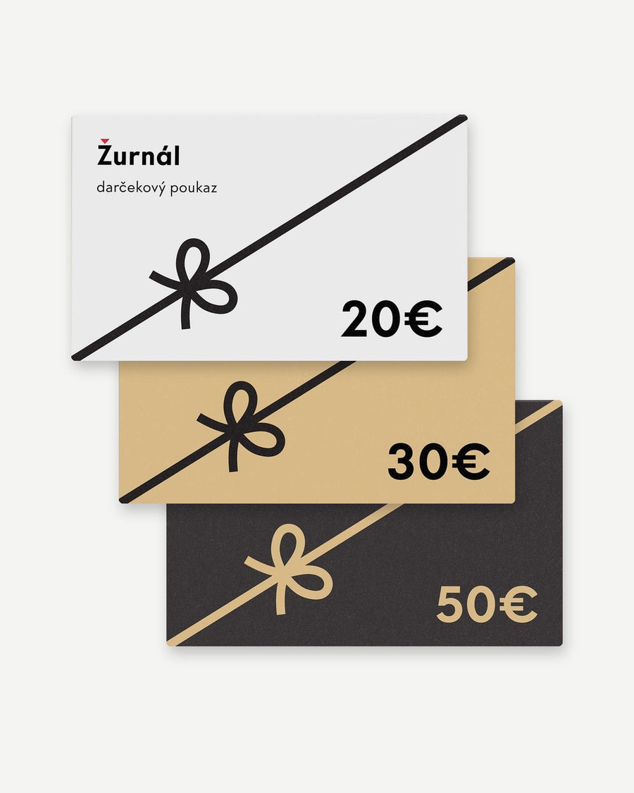 Žurnál gift card