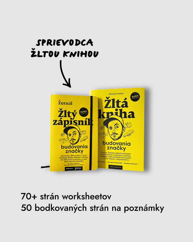 Yellow notebook of branding